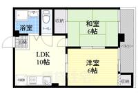 南紀ハイツの間取り