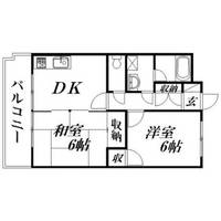 静岡県浜松市中央区西塚町(マンション)の賃貸物件の間取り