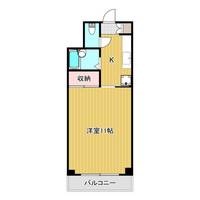 福島県郡山市富田町字久根下(マンション)の賃貸物件の間取り