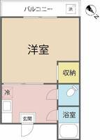 コーポミズホの間取り