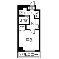 エストゥルースプラスノース名古屋の間取り