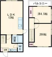 兵庫県明石市東野町(一戸建)の賃貸物件の間取り