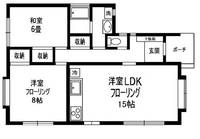 柿の木坂2丁目テラスの間取り