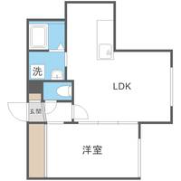 フリーダムコート栄通16の間取り