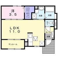 セイバリー Iの間取り