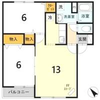 物件の間取り画像