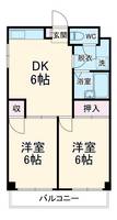 ハイツリバーサイドの間取り