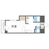 大阪府大阪市中央区北久宝寺町1(マンション)の賃貸物件の間取り