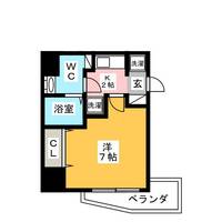S-RESIDENCE松戸の間取り