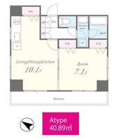 東京都台東区千束4(マンション)の賃貸物件の間取り