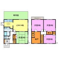 滋賀県甲賀市甲南町耕心3(一戸建)の賃貸物件の間取り