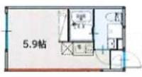 東京都荒川区町屋1(マンション)の賃貸物件の間取り