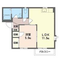 ヴェルドミールIIの間取り