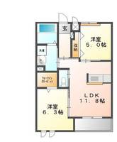 物件の間取り画像