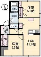 リヴィエール B棟の間取り