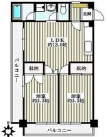 物件の間取り画像