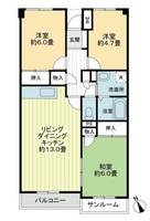 サンハイツ21の間取り