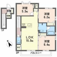 物件の間取り画像