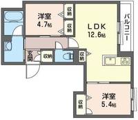 物件の間取り画像