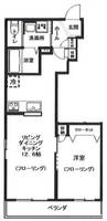 物件の間取り画像