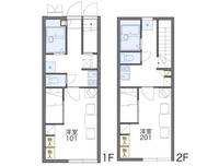 新潟県新発田市中曽根町2(アパート)の賃貸物件の間取り