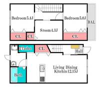 物件の間取り画像