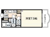 ソフィアコートリバーサイド天満の間取り