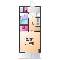 大阪府泉佐野市若宮町(マンション)の賃貸物件の間取り