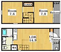 物件の間取り画像