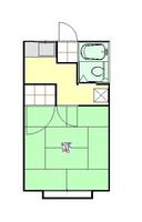 コーポイレブンの間取り