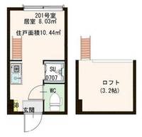 リヴィエール高田馬場の間取り