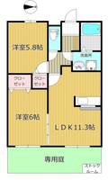 物件の間取り画像