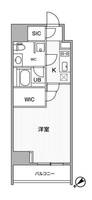 東京都渋谷区恵比寿3(マンション)の賃貸物件の間取り