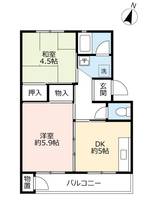 UR男山の間取り