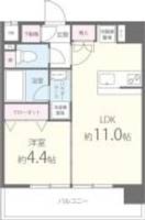 京まちなか湖月.の間取り