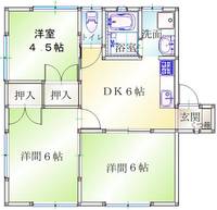 グリーンコーポ抽ヶ台の間取り