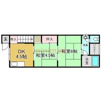 西畑ハイツの間取り