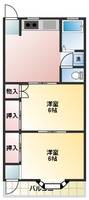 千葉県船橋市前原東4(アパート)の賃貸物件の間取り