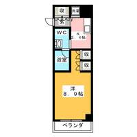 グランルージュ栄IIの間取り