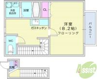 物件の間取り画像