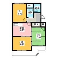 YUYUハイツIIの間取り