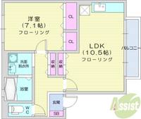 物件の間取り画像