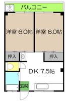 物件の間取り画像