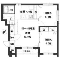 グランメールシュシュの間取り