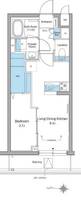 東京都杉並区永福3(マンション)の賃貸物件の間取り
