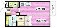 ノース フイスの間取り