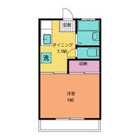 ニューハイツA棟の間取り