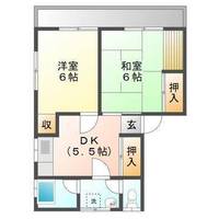 広島県呉市三条4(マンション)の賃貸物件の間取り