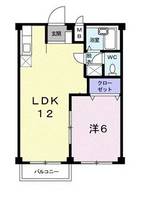 愛知県春日井市白山町6(アパート)の賃貸物件の間取り