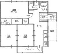物件の間取り画像